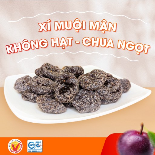 Xí muội mận không hạt chua ngọt
